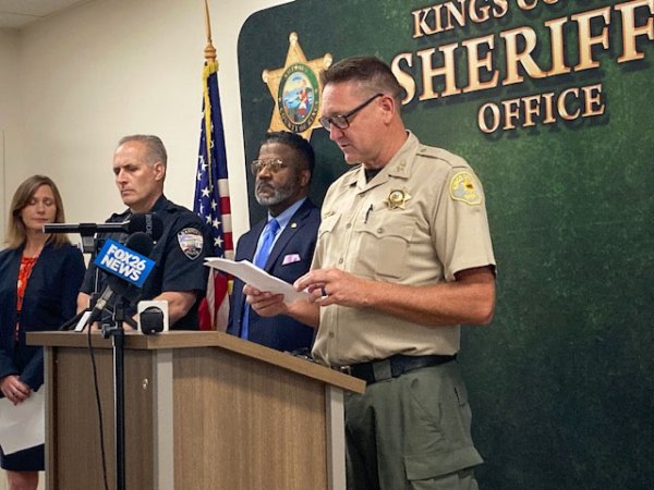 Kings County Sheriff Dave Robinson, on Thursday, announced the arrest of at least 62 suspects in Operation Moovin' Out.